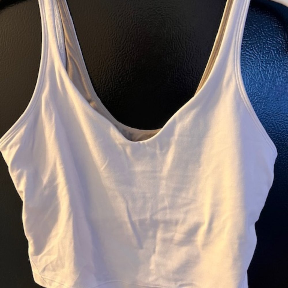 Lululemon White Tank
